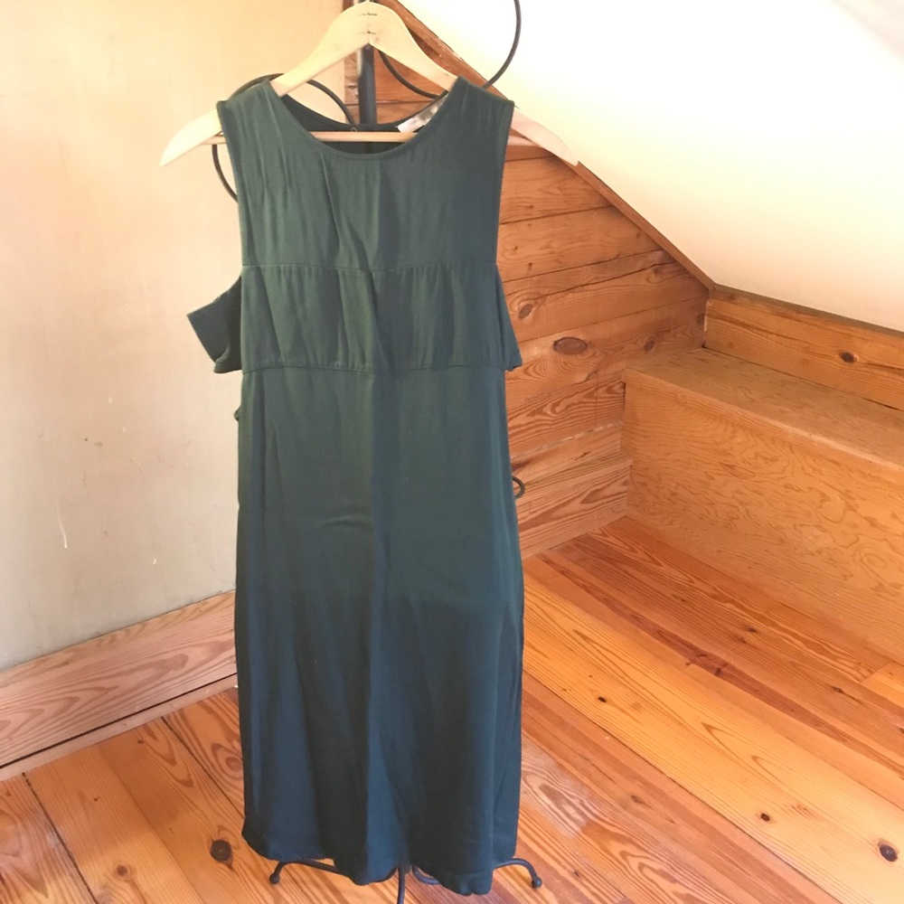 Forever21 Forest Green Dress, EUC, XS